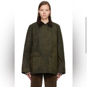 TOTEME Country Jacket Forest Green Sz 32 NWOT